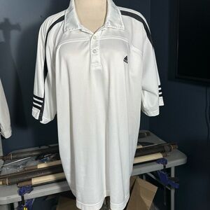 Men’s Adidas Polo Vintage Size XL  Climate Mesh Shoulders